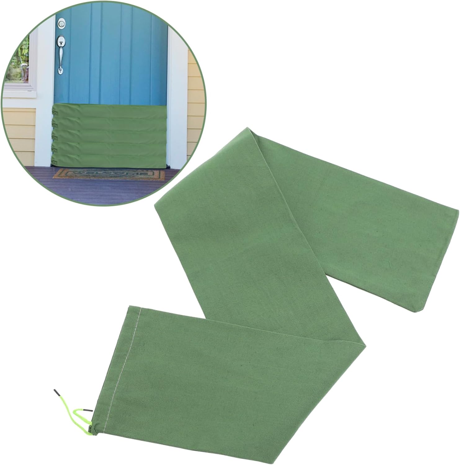 OSALADI Bolsas de arena de control de inundaciones Barreras de inundación para puertas Bolsas de arena Protección contra inundaciones Barreras de