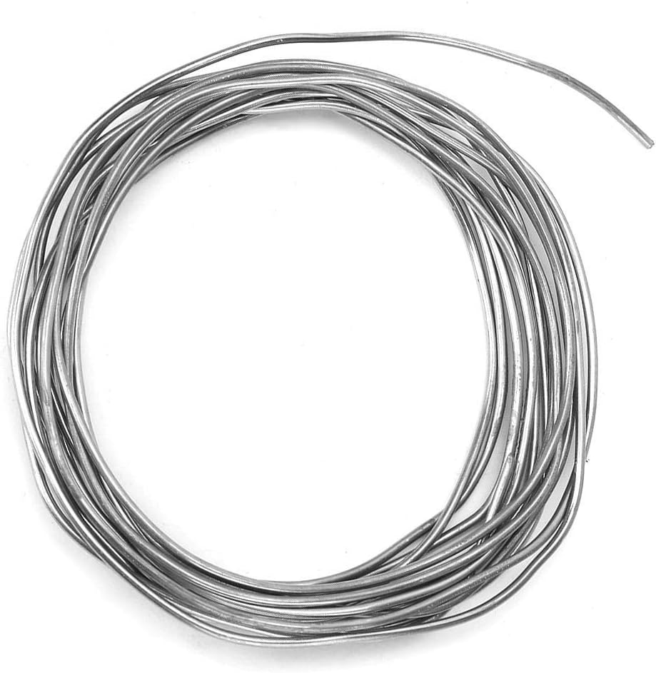 Varillas de soldadura de cobre y aluminio con núcleo de fundente de alambre de baja temperatura para radiadores, motores, electrodomésticos (13.1 ft)