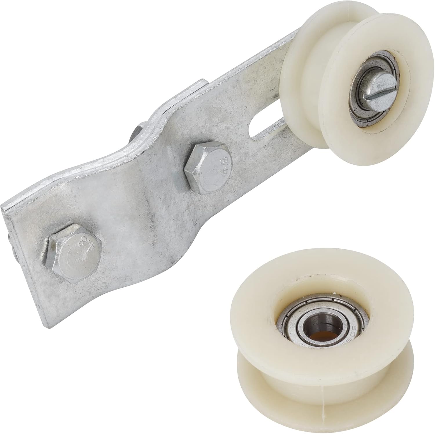 Tensor de cadena de polea con una polea extra para bicicleta motorizada con motor de 2 tiempos de 49 cc a 80 cc