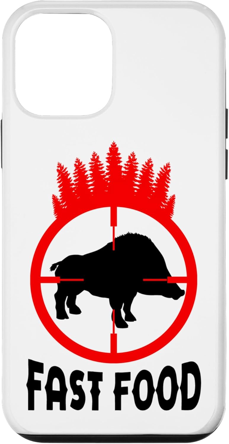 iPhone 12 mini Fast Food Hog Hunter Vintage Pig Hog Boar Hunting Case