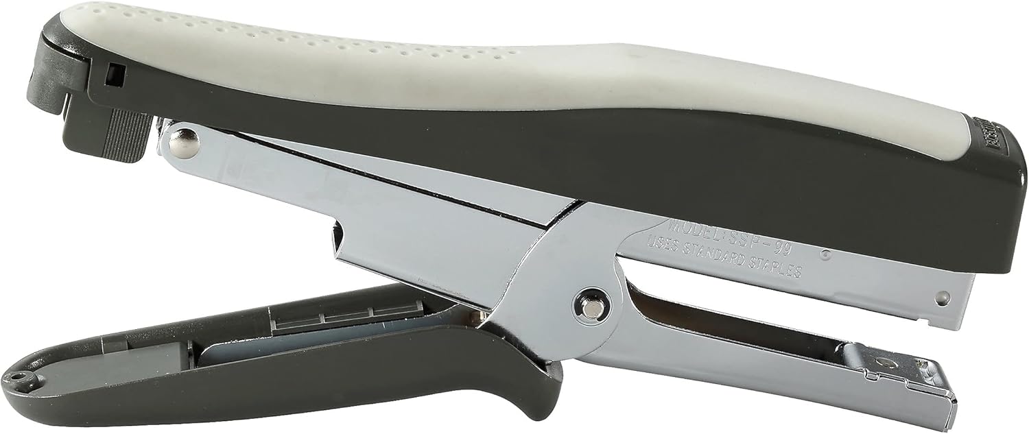 Bostitch Ssp99 – Engrapadora de alicates estándar, capacidad para 20 hojas, color negro y gris