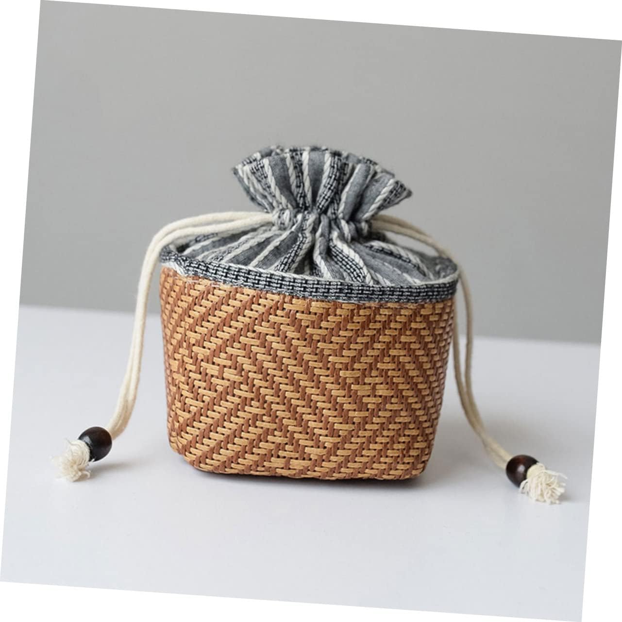 Bolsa de almacenamiento para tetera, organizador de pared para dormitorio, té pequeño, acogedor, almacenamiento para colgar en la pared, estilo