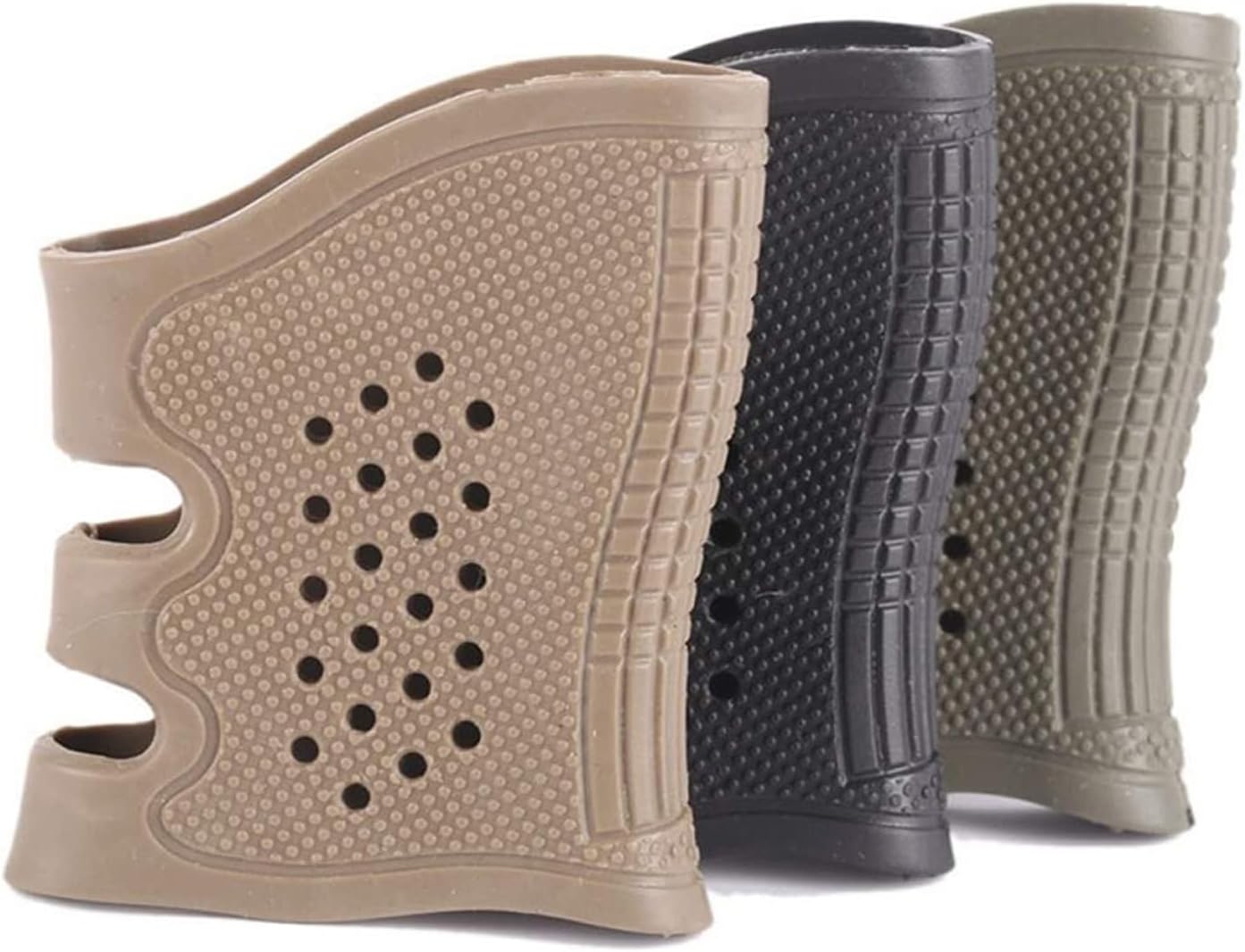 Manguito táctico de goma para guantes con agarre ventilado para Glock
