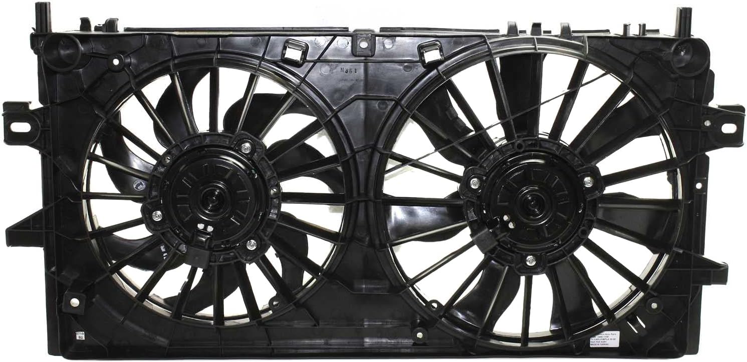 Conjunto de ventilador de refrigeración para PONTIAC GRAND PRIX 2005-2008IMPALA 2006-2013IMPALA LIMITED 2014-2016 Dual