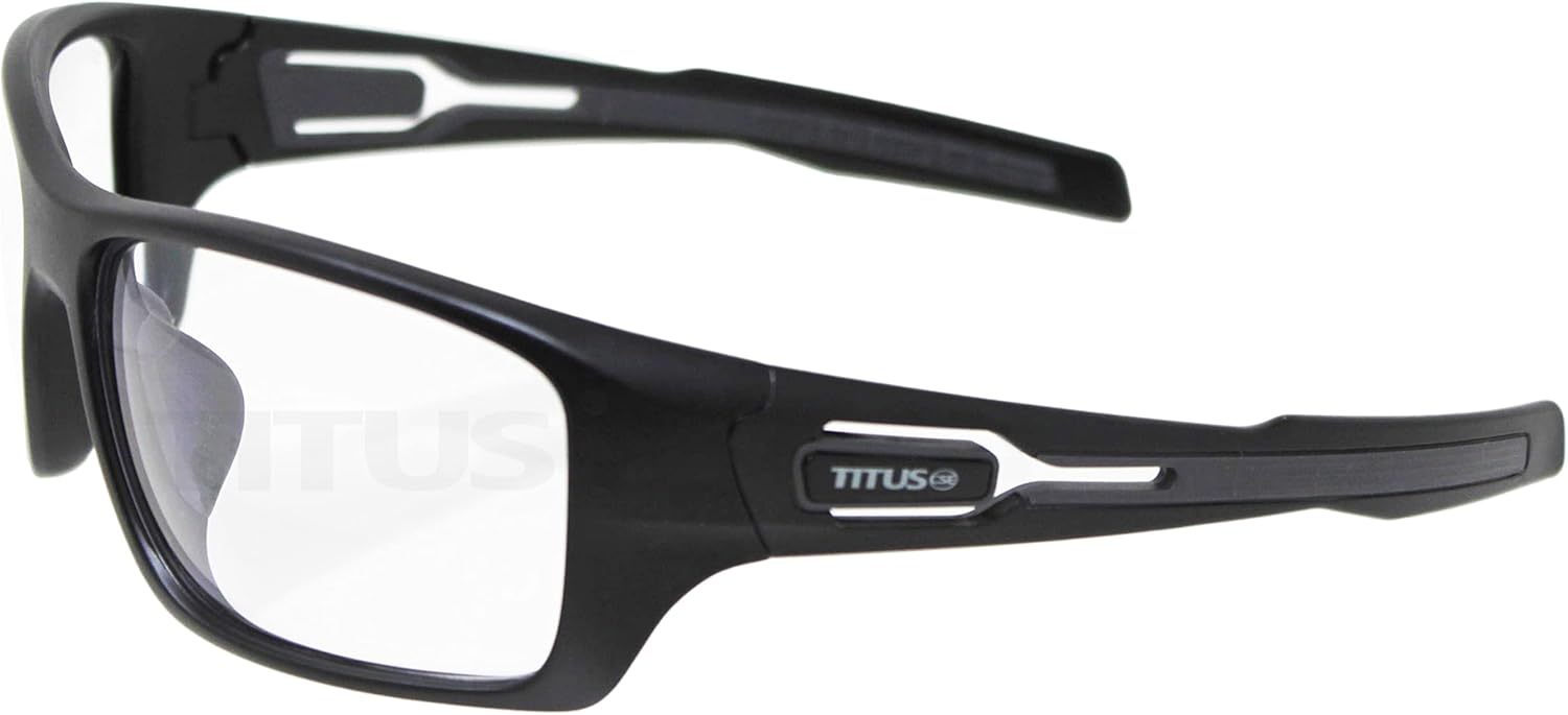 TITUS Gafas de seguridad para motocicleta, deportes, trabajo, tiro y protección ocular general ANSI Z87.1, Z87+