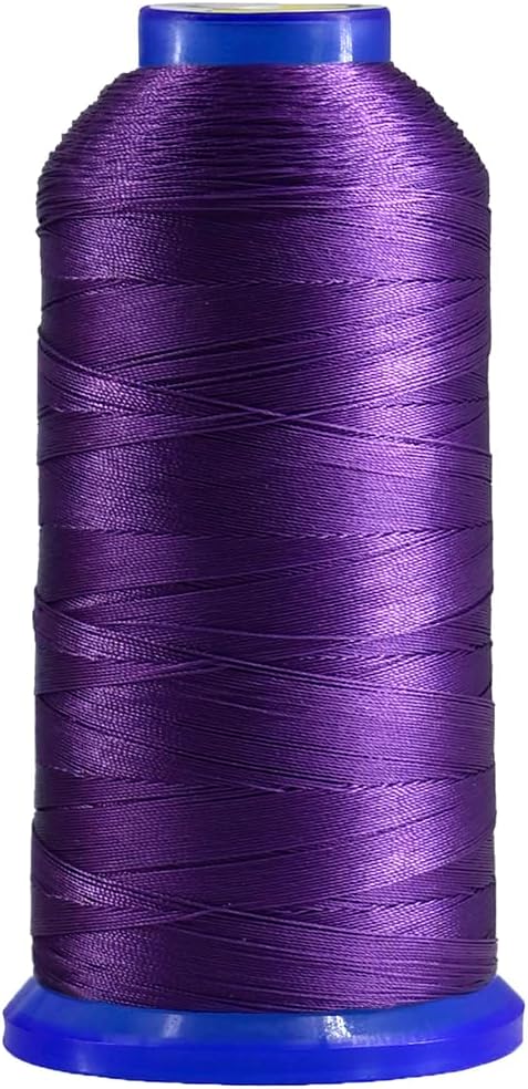 1300 yardas26 colores disponibles Tex 90 Hilo de nailon unido para costura de cuero 280D3 T90#92 Hilo de tapicería resistente para cuero y otras