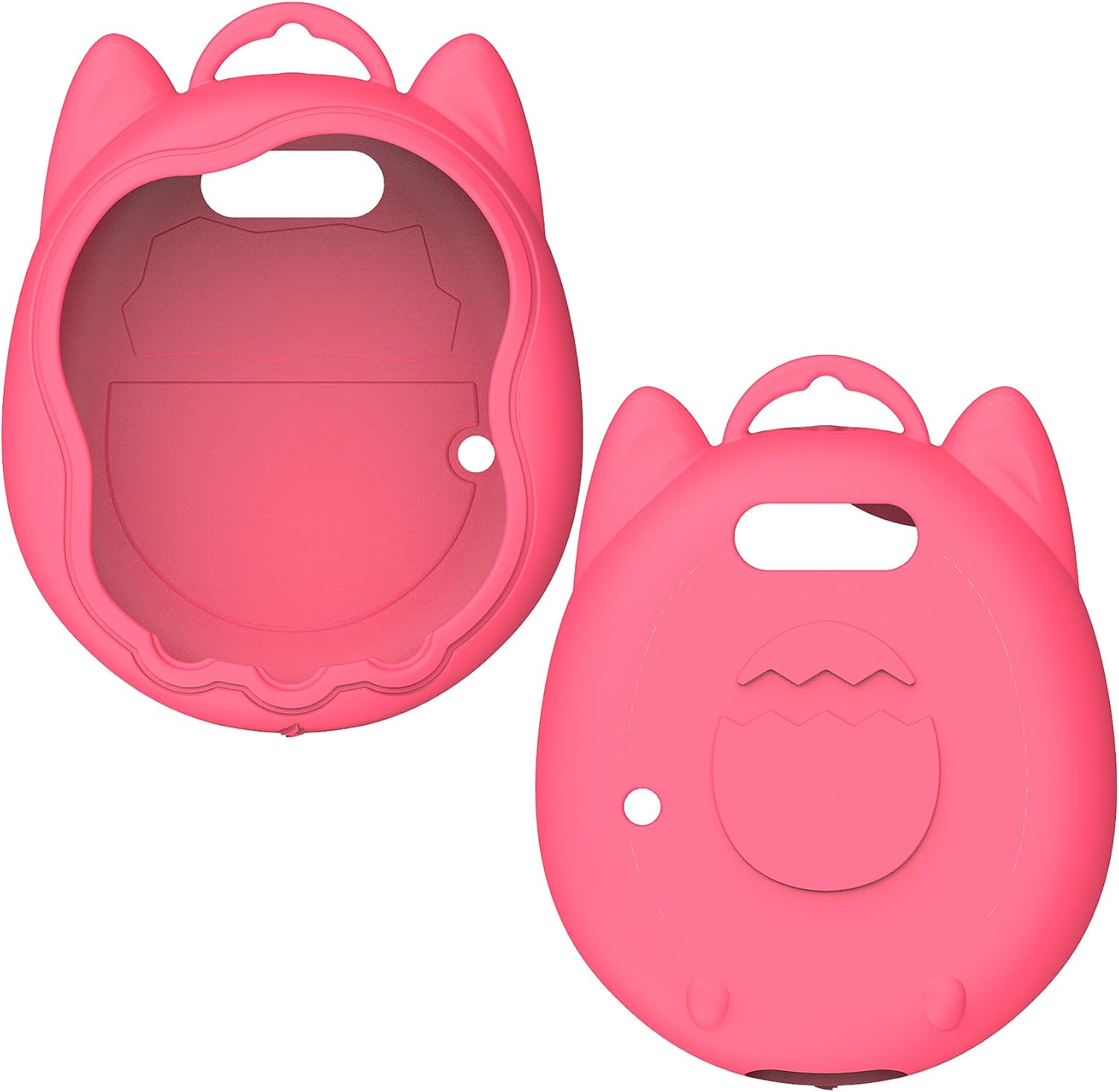 XEGIMOR Tamagotchi Uni Interactive Virtual Pet, protector de pantalla para Tamagotchi Uni Pet Band Accesorios (cubierta de silicona) (rosa)
