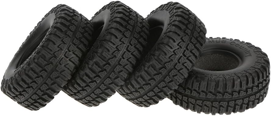 Goolsky 4 neumáticos Austar 1.9 “3.937 in escala 110 para 110 RC4WD D90 Axial SCX10 RC Rock Crawler