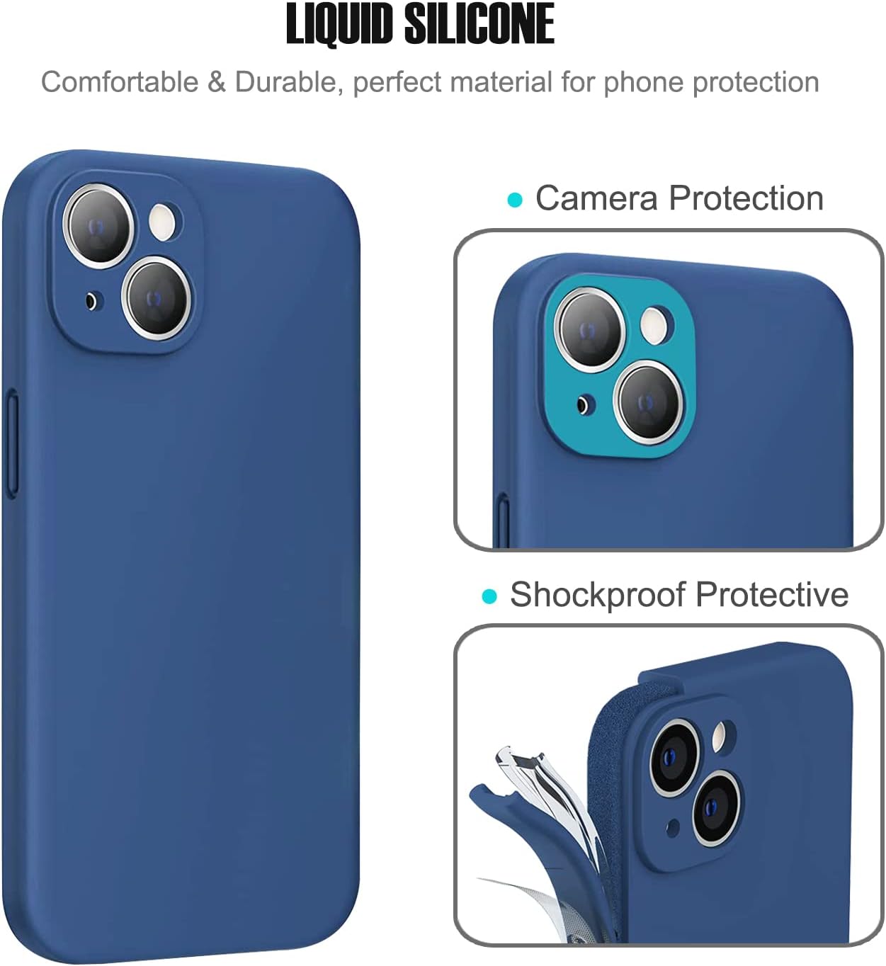 Funda de fútbol personalizada con nombre y número para iPhone 15 Pro Max 14 13 12 11 Xs Max Xr SE3 8 7 6 Plus 11 Pro Mini, silicona líquida con