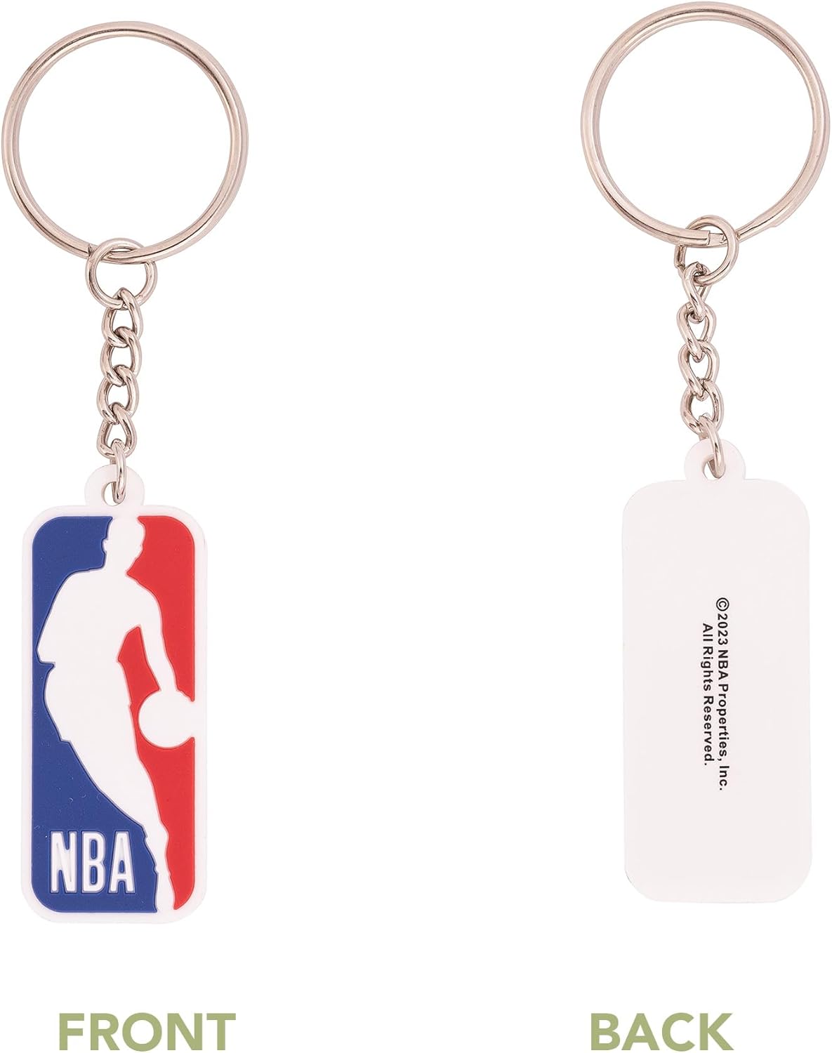 Desert Cactus Llavero de PVC con logotipo principal de la NBA titular de las llaves del coche de la Asociación Nacional de Balon, Multi colorido
