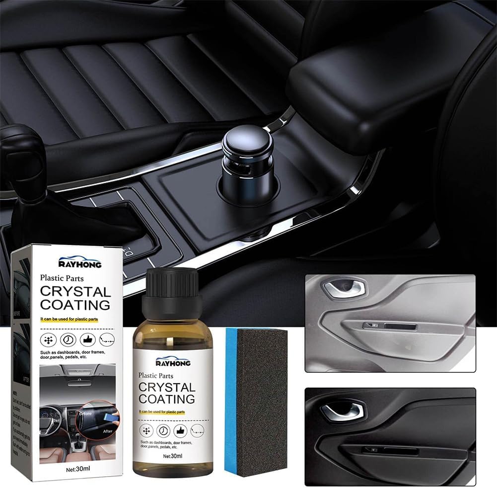 Rayhong – Revestimiento de cristal para PláStico del Carro, 2023 nuevo revestimiento de cristal para automóvil, piezas de plástico con revestimiento