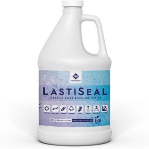 LastiSeal – Tinte y sellador de hormigón, resistente al agua y manchas en un solo paso, fórmula a base de agua, sin ácidos, segura y de fácil LastiSeal – Tinte y sellador de hormigón, resistente al agua y manchas en un solo paso, fórmula a base de agua, sin ácidos, segura y de fácil