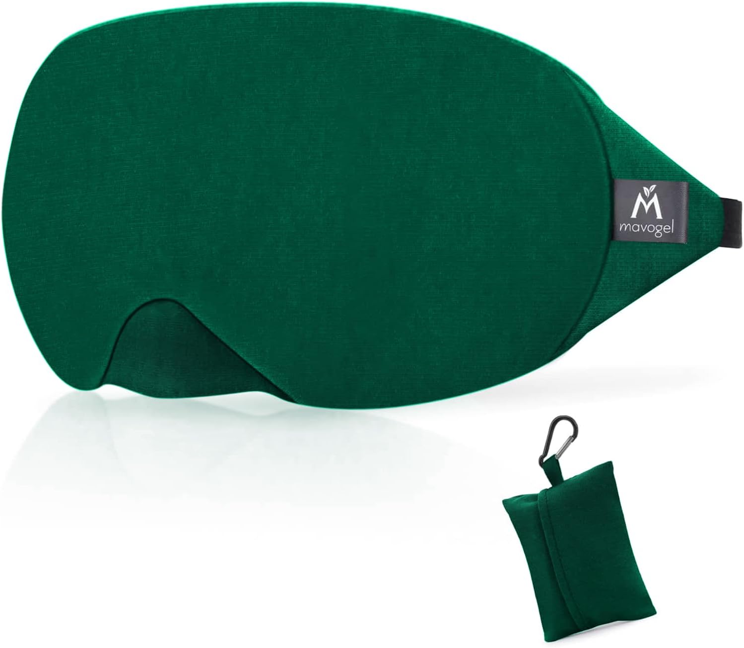 Mavogel Antifaz de algodón para dormir, transpirable, con bloqueo de luz, suave y cómoda para hombres y mujeres, cubierta de ojos para