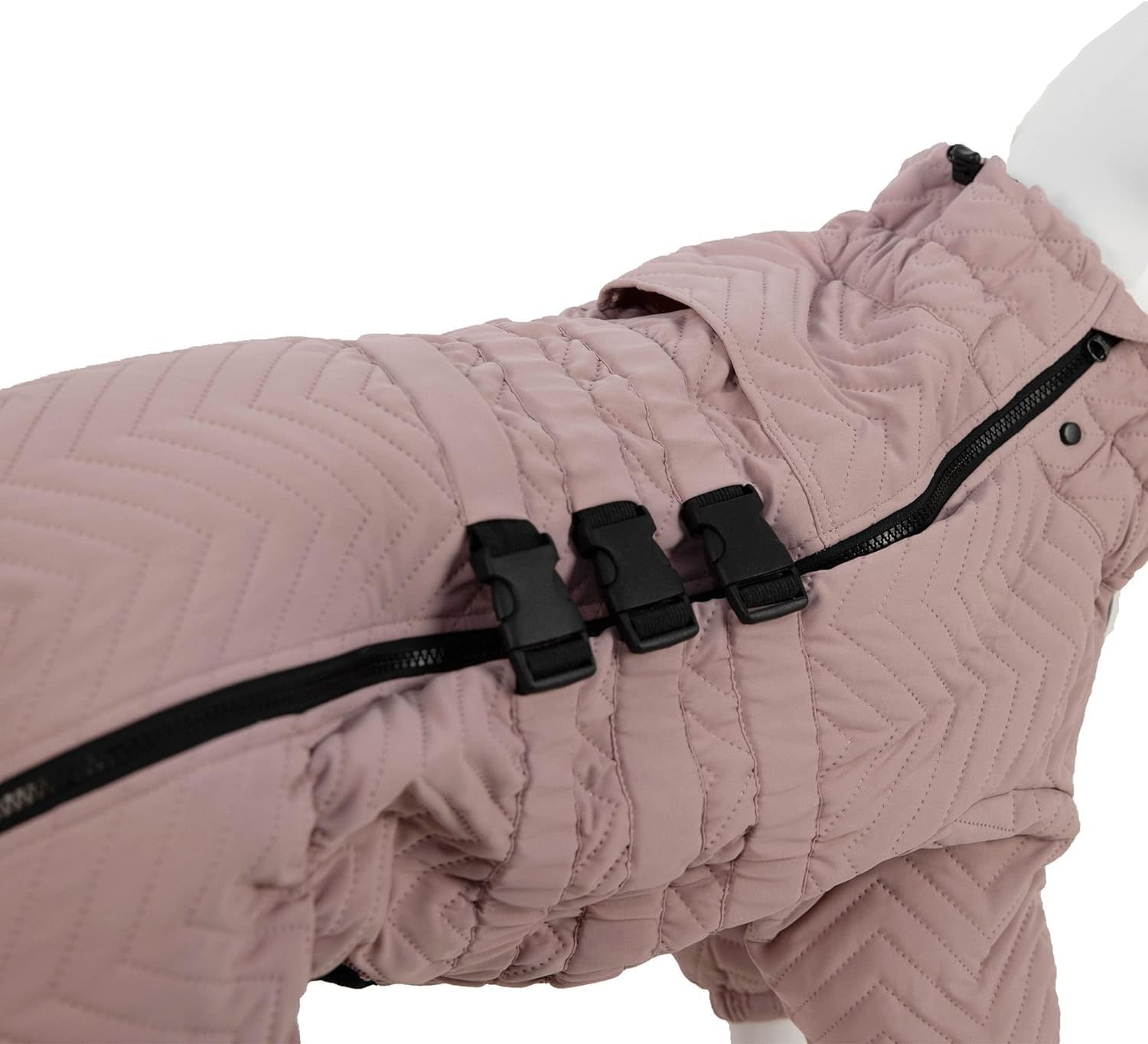 Abrigo cálido para perro, chaleco de doble capa para perro, 4 patas cubiertas, resistente al viento, impermeable, reflectante, chaleco cálido para