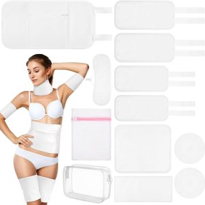 Juego de 9 unidades de aceite de ricino con bolsa de lavandería y almacenamiento, paquete de aceite de ricino de franela de algodón, envoltura para Juego de 9 unidades de aceite de ricino con bolsa de lavandería y almacenamiento, paquete de aceite de ricino de franela de algodón, envoltura para