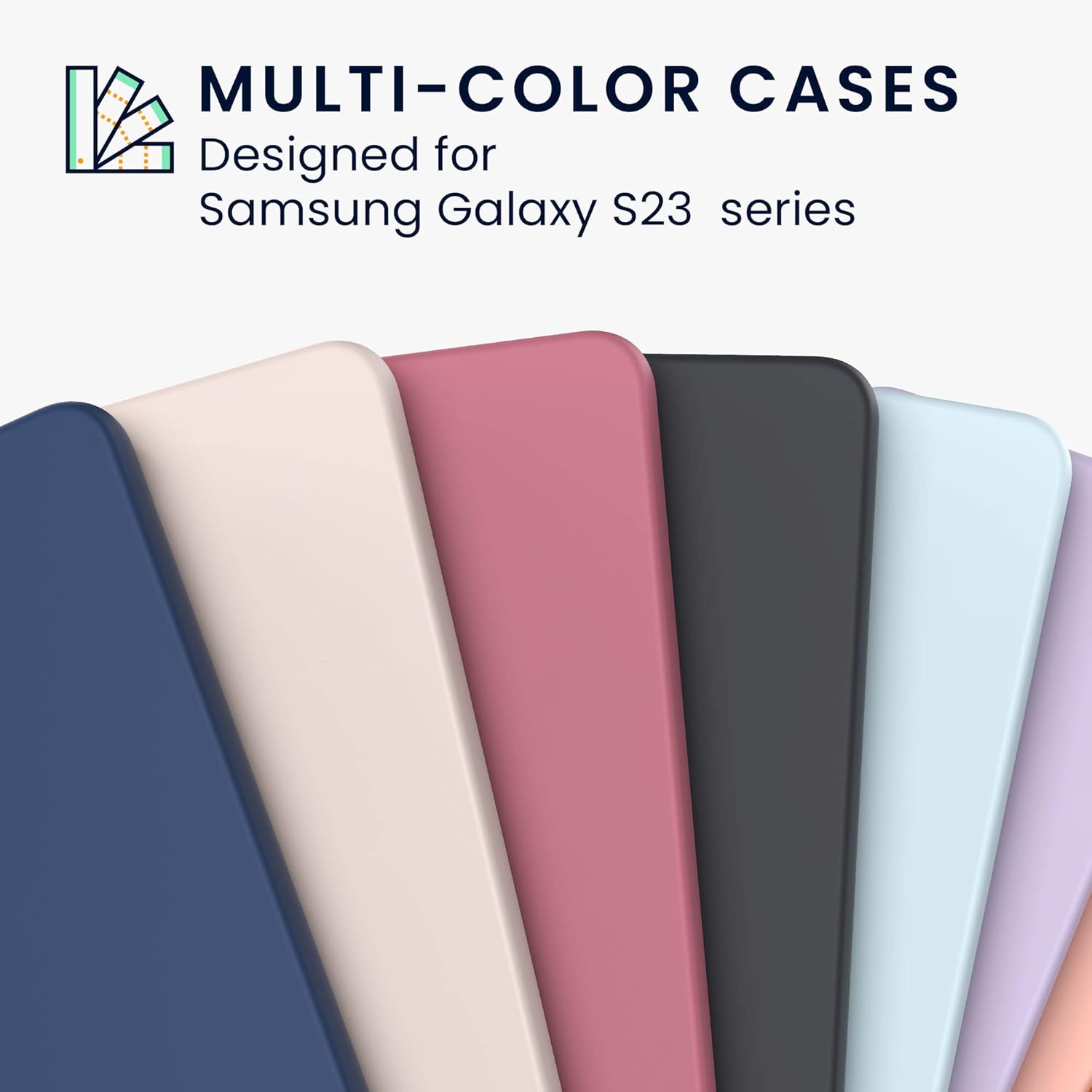 kwmobile Funda compatible con Samsung Galaxy S23 Ultra – Funda protectora de silicona TPU suave y delgada – Pizarra oscura