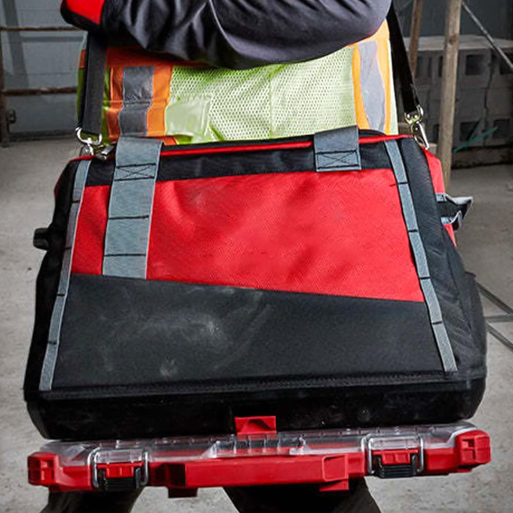 48-22-8322 para Milwaukee de 20 pulgadas, resistente, compatible con bolsa de herramientas de transporte de poliéster Packout Dimensiones (pulgadas)