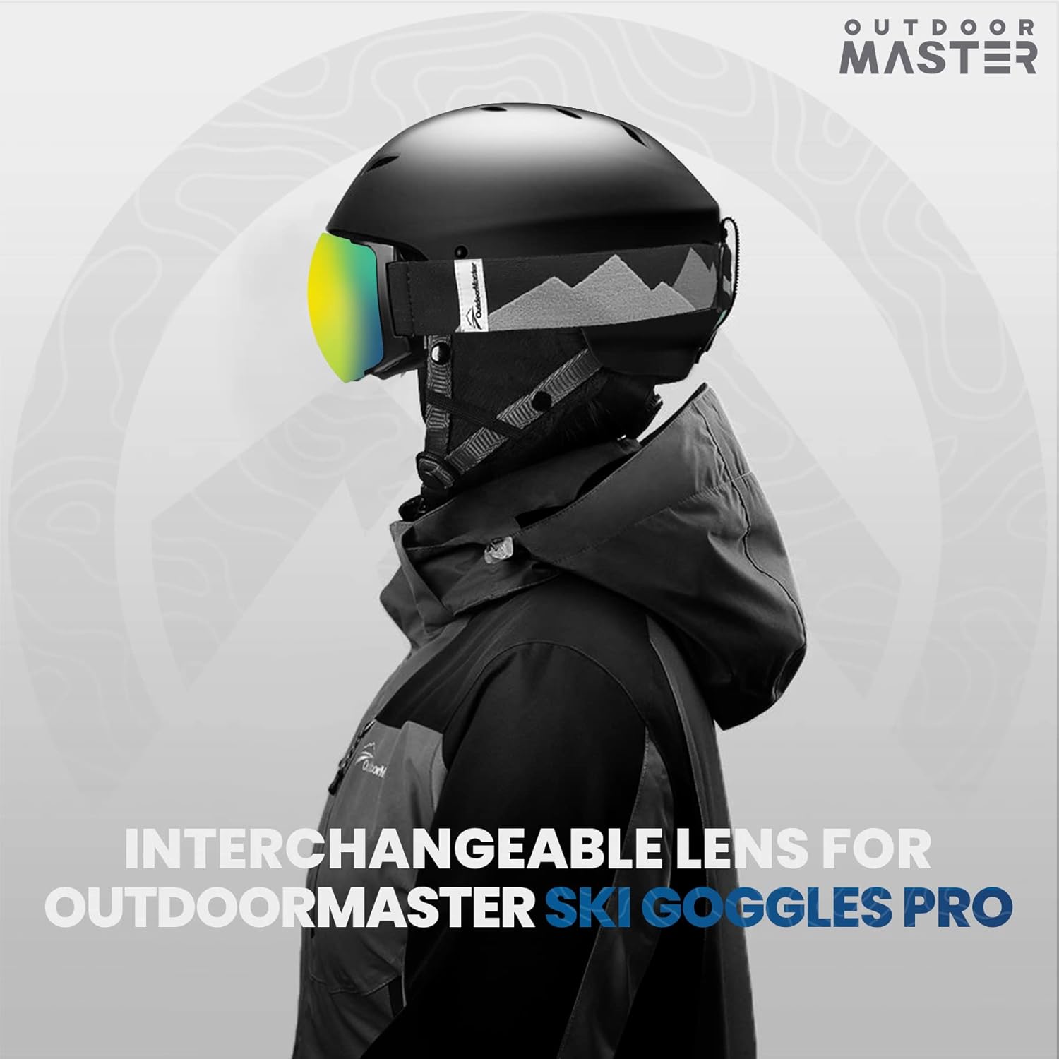 OutdoorMaster Lentes de repuesto para gafas de esquí PRO – Más de 20 opciones