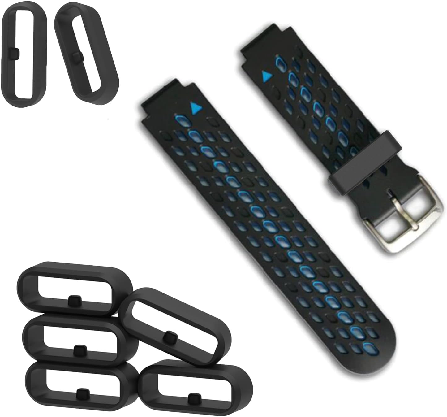 Correa de reloj compatible con Huawei FitFit 2 Anillo de sujeción de silicona de repuesto para reloj de relojsoporteretenedor