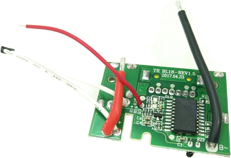 Funda de plástico de repuesto para batería Makita 18V BL1830 BL1840 BL1850 LXT400 PCB Reemplazo de placa de circuito sin celdas incluidas 3A 4A 5A