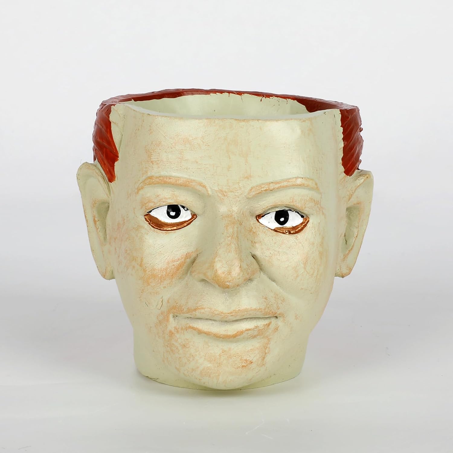 Maceta de película de terror, maceta de cabeza de terror, macetas divertidas de Michael Myers, jarrón de película de terror, macetas de película de