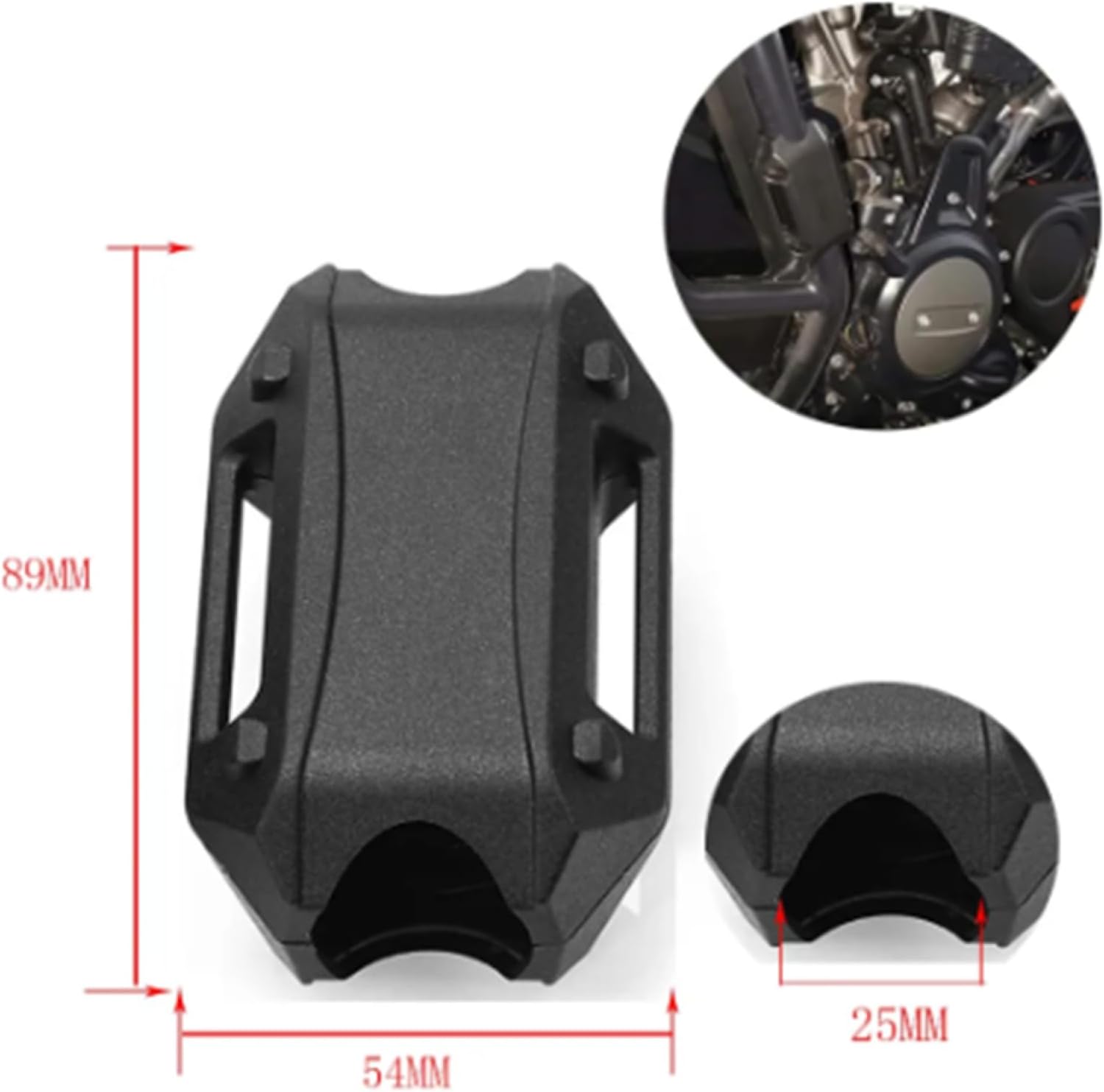 Para BMW F650GS F 650 GS 2008 2009 2010 2011 2012 F650 GS 650GS motocicleta 25MM motor Crash bar protección parachoques decorativo bloque de guardia