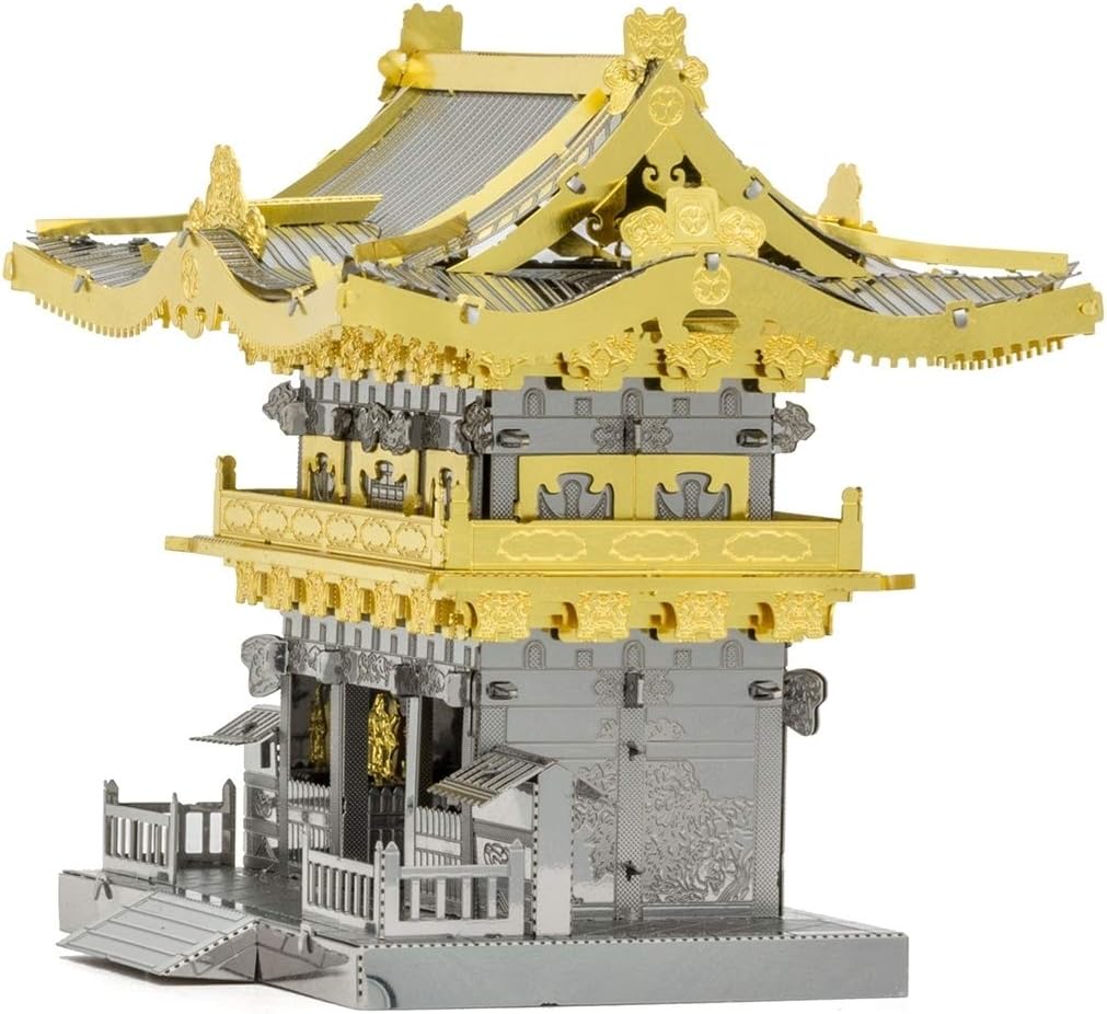 Metal Earth Fascinations Yomeimon Gate Kit de modelo de metal 3D con pinzas