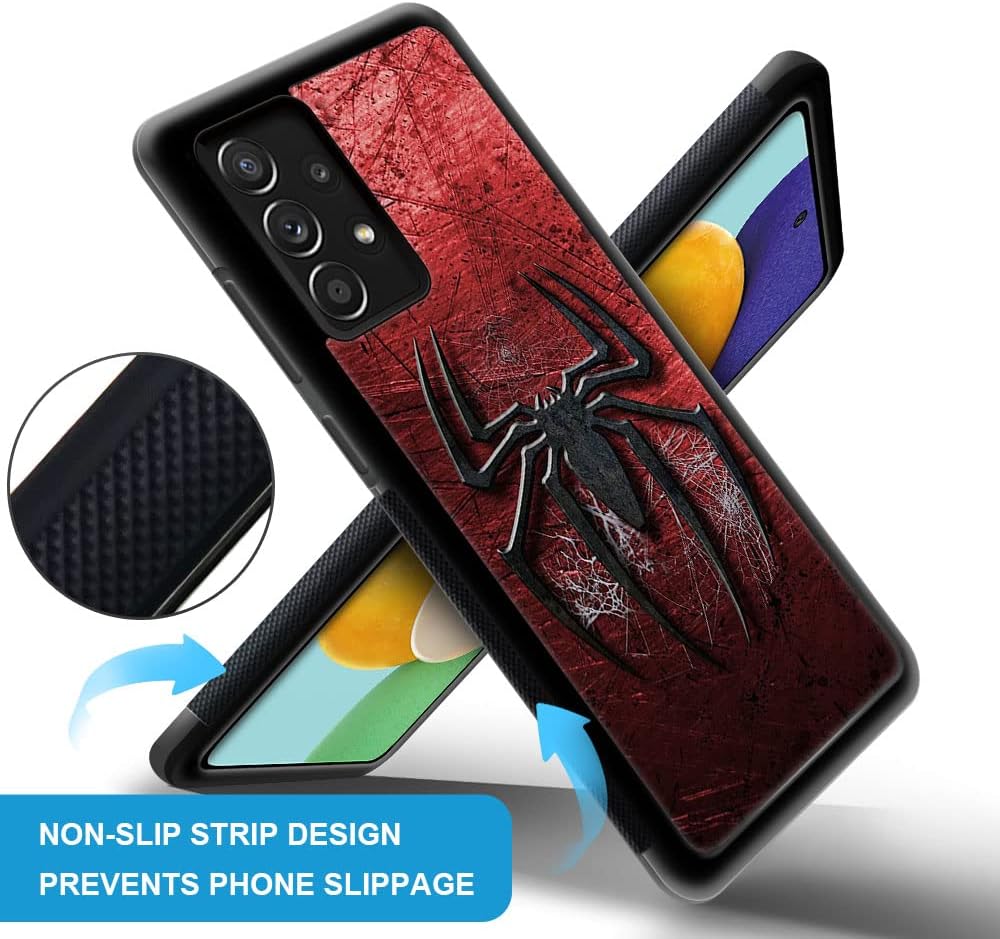 Funda compatible con Samsung Galaxy A32 4G, Hero Man 004 para hombre y mujer, para anticaídas y a prueba de golpes para niña y niño, funda de