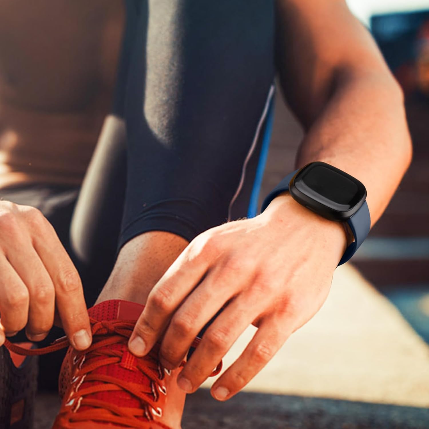 Tobfit Correas de silicona compatibles con Fitbit Versa 4, Fitbit Versa 3, Sense 2, Fitbit Sense 2, correas de reloj Fitbit Sense para mujeres y