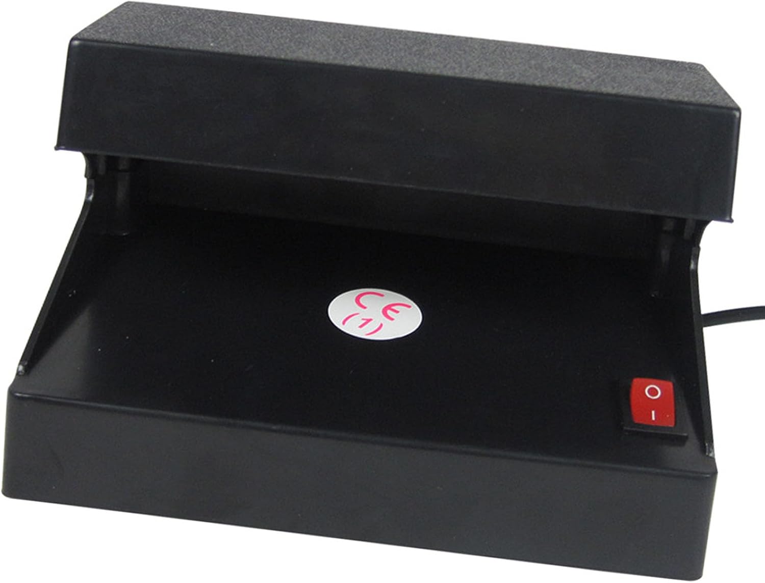 Detector de billetes falsificados, enchufe 110 V comprobador de dinero ULTRAVIOLETA LED multifuncional para cheques