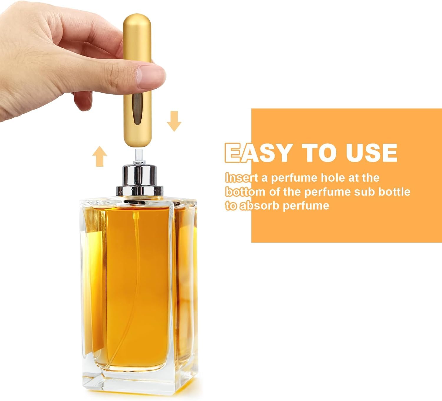 PICKN BUY Angel-Perfume para mujer, 1.7 fl oz Eau De Parfum Spray recargable con bolsa y kit de viaje atomizador, fragancias de diseñador (viene en