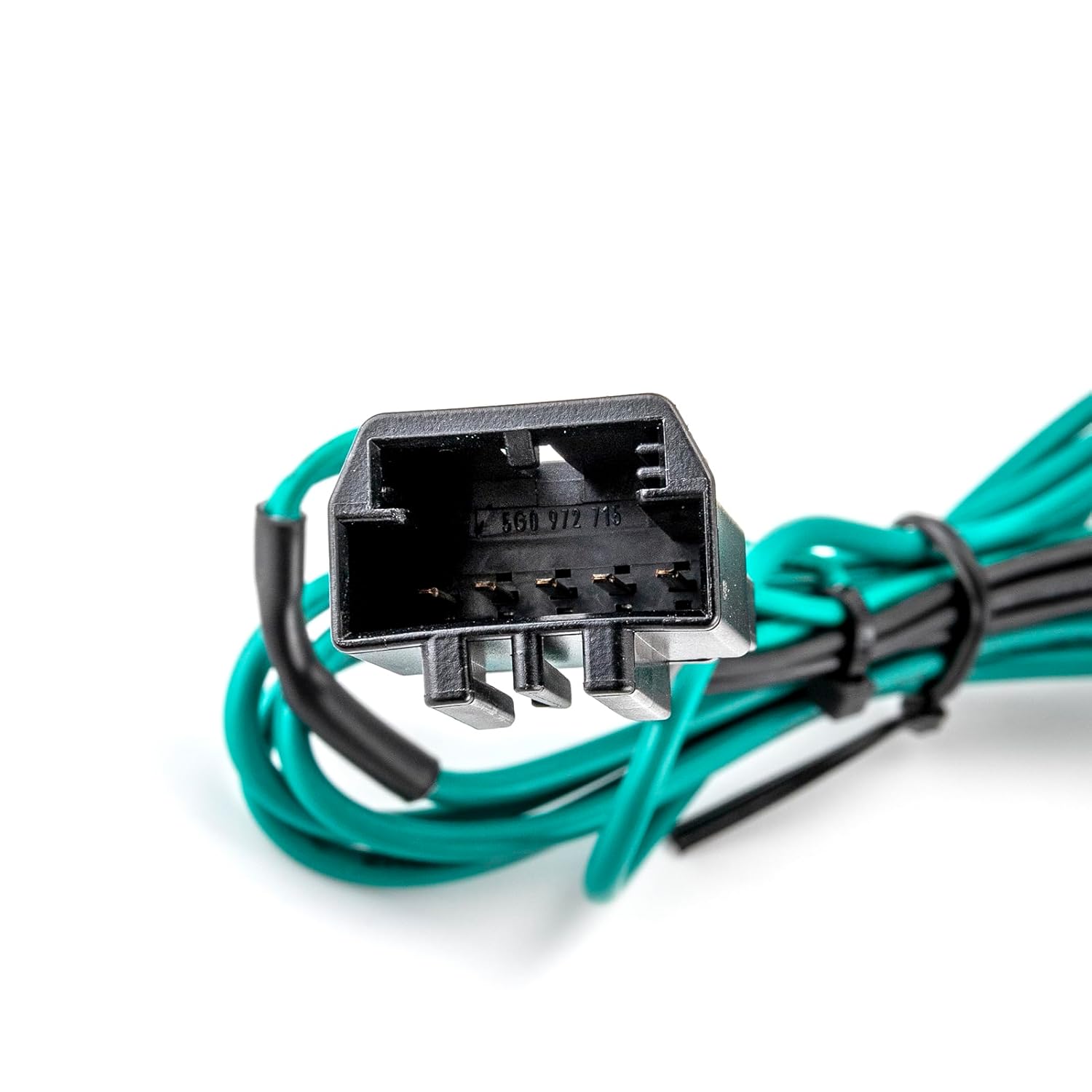 WeiSen Arnés de cableado de remolque personalizado de 4 pines compatible con Volkswagen Tiguan 2018-2023, cableado de enganche de remolque para