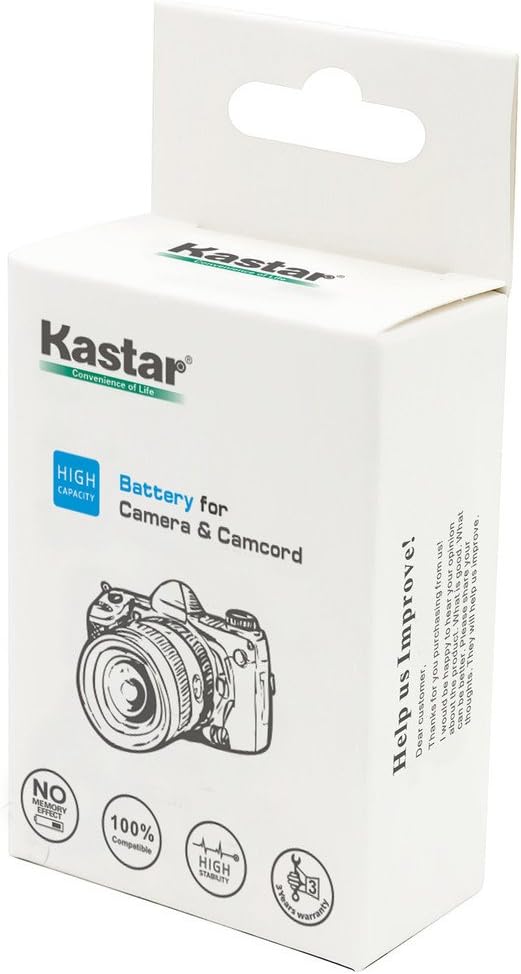 Kastar Batería para Canon NB-11L, NB-11LH, NB11L y PowerShot SX410 es, SX400 es, ELPH 170 is, 340 HS 320 HS 130HS 110 HS 1150 HS, A2300 is, A2400