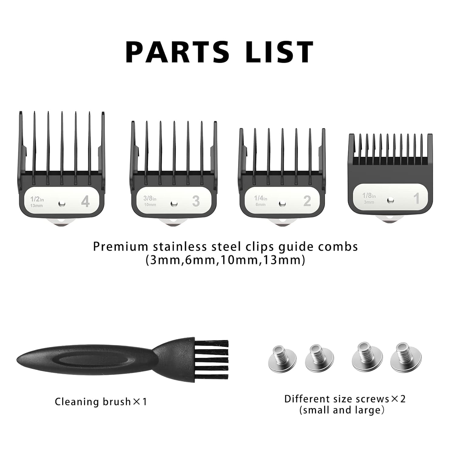 KBDS Cuchillas de repuesto para cortaúpers, pieza de cuchilla de precisión de 2 agujeros compatible con Wahl Magic ClipSuper
