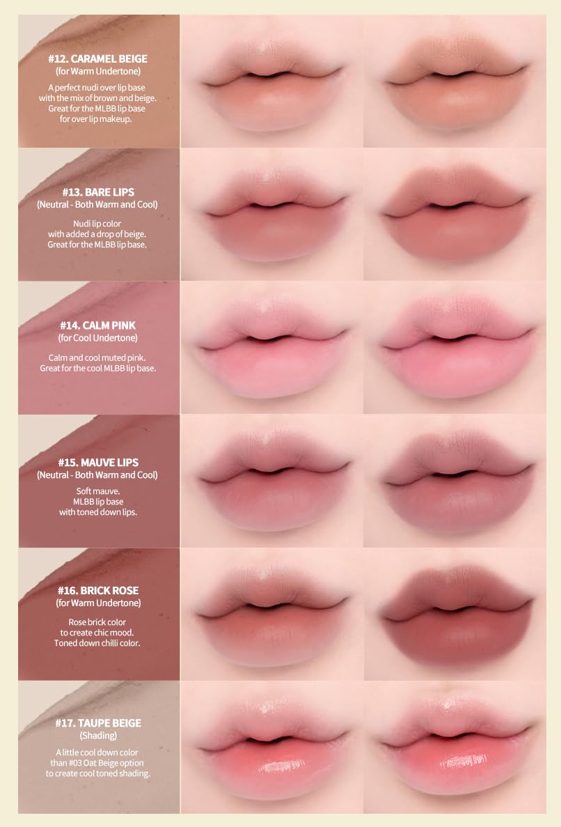 Heart Percent Dote On Mood Lápiz labial, lápiz labial cremoso de larga duración, delineador de color liso, lápiz labial retráctil 0.03 oz, 06. Color