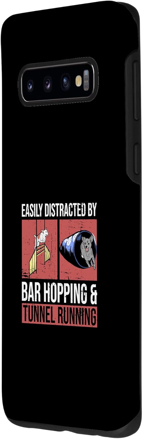 Galaxy S10 Dog Agility Design For Dog Trainer Case