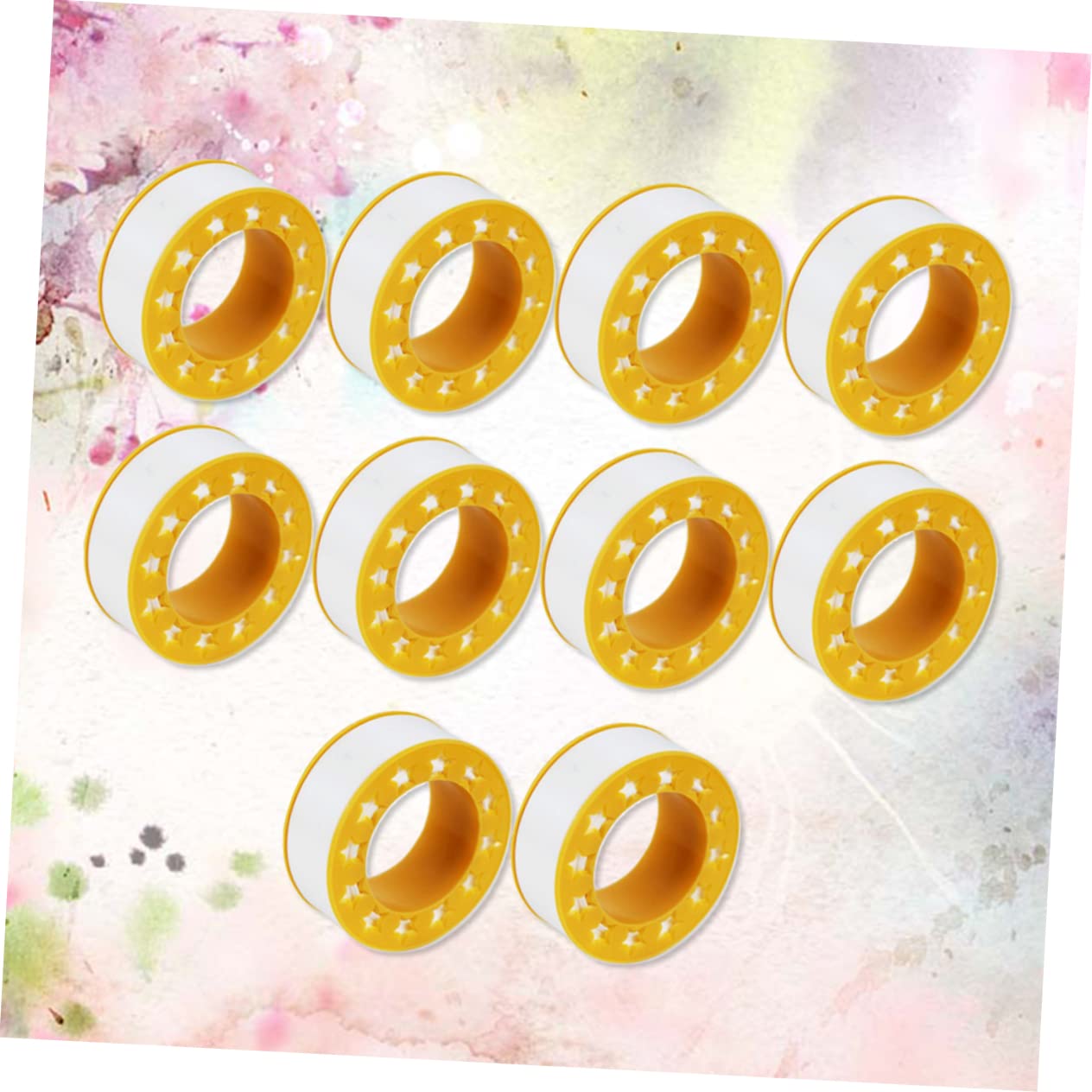 Uonlytech Cinta de sellado de cinta de sellado de cinta de PTFE Cinta duradera Cinta de fugas de tubería Cinta selladora de agua Cinta de rosca