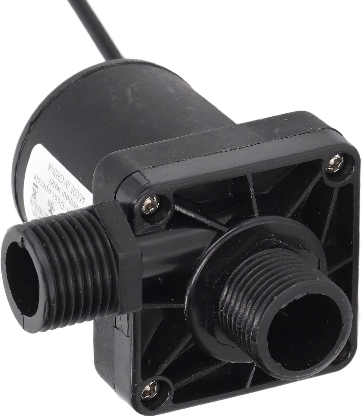 Mini bomba sumergible 18W fuente bomba de agua con 16.4 ft de elevación alta para acuario estanque de pecera