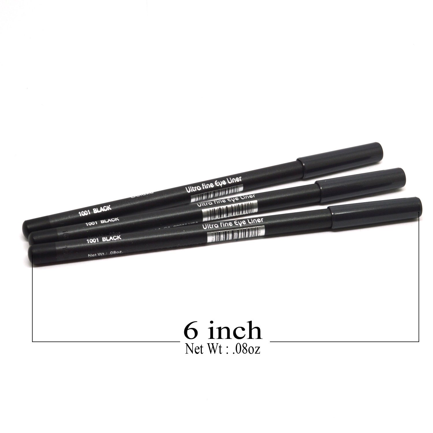 Lápiz delineador de ojos profesional ultra fino, cremoso, ultra pigmentado, de larga duración, crea líneas definidas, maquillaje profesional, juego