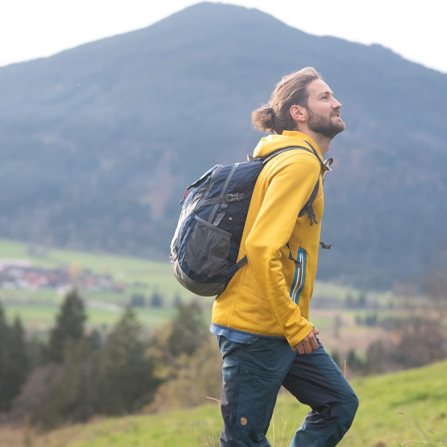 WATERFLY Mochila de senderismo ligera y plegable Mochila de viaje plegable Ultraligero Camping Day Pack para Mujer Hombre
