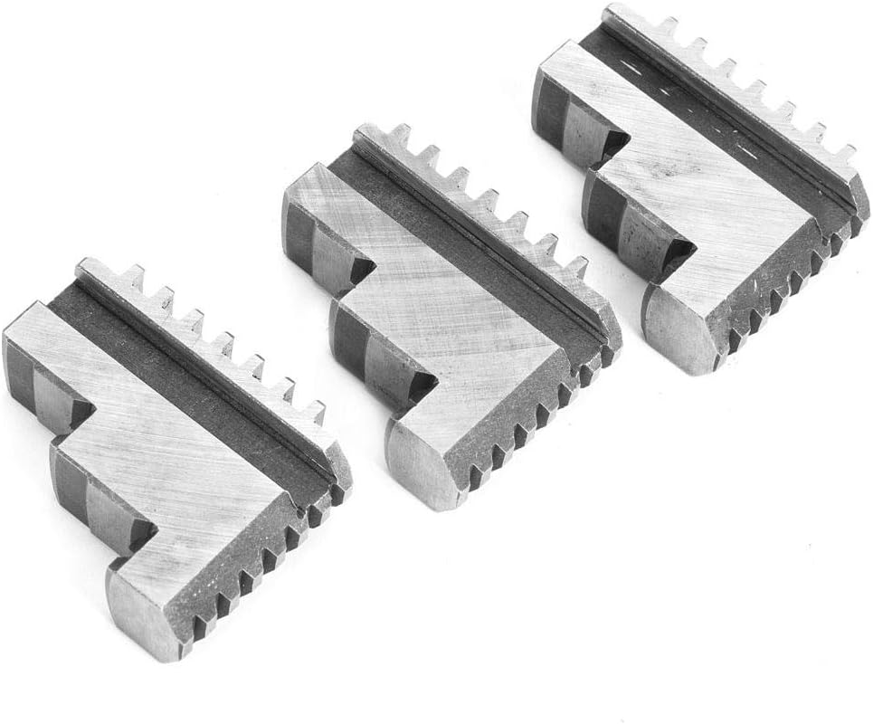 Chuck Jaw Torno – 3 piezas K11-125 mandíbula interna de 5 pulgadas Chuck 20CrMnTi alta resistencia larga vida útil mandíbula Chuck
