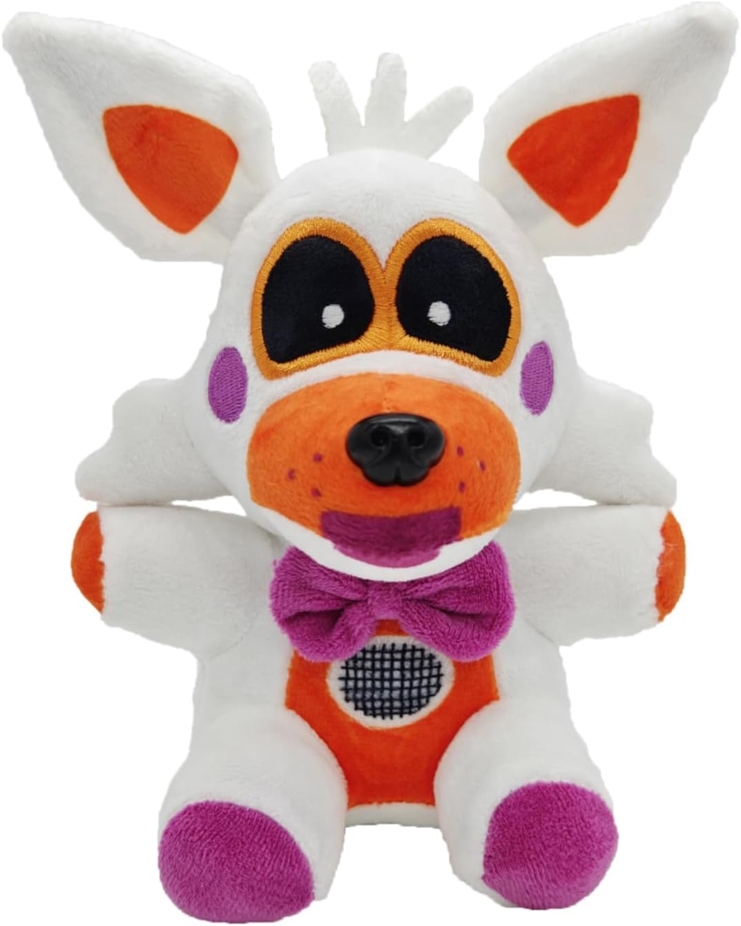 Juguete de peluche Lolbit, juguete de peluche FNAF, colección de regalo para niños, 8 pulgadas