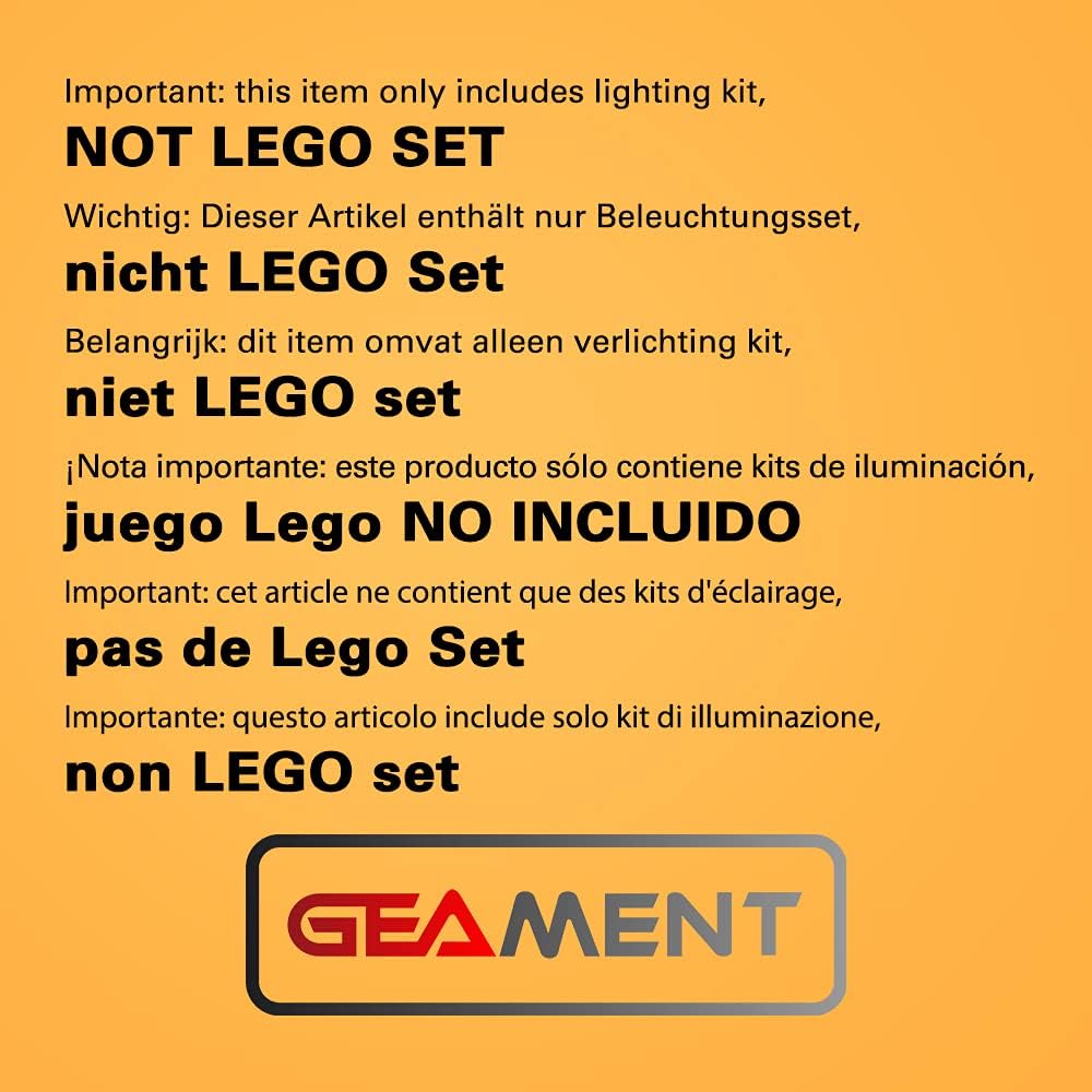 GEAMENT Kit de luz LED compatible con Lego Botanical Garden – para amigos 41757 juego de modelos (juego de modelos no incluido)