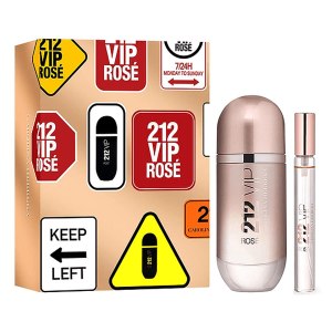 212 VIP ROSE de Carolina Herrera, EAU DE PARFUM SPRAY 2.7 OZ Y EAU DE PARFUM SPRAY 0.34 OZ MINI (OFERTA DE TRAVEL) 212 VIP ROSE de Carolina Herrera, EAU DE PARFUM SPRAY 2.7 OZ Y EAU DE PARFUM SPRAY 0.34 OZ MINI (OFERTA DE TRAVEL)