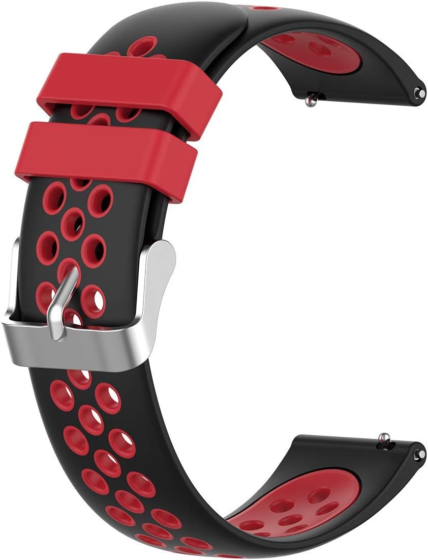 Correas deportivas de repuesto compatibles con Coros Pace 3APEX 1.811 inApex Pro correas de reloj ajustables de liberación rápida bandas de silicona