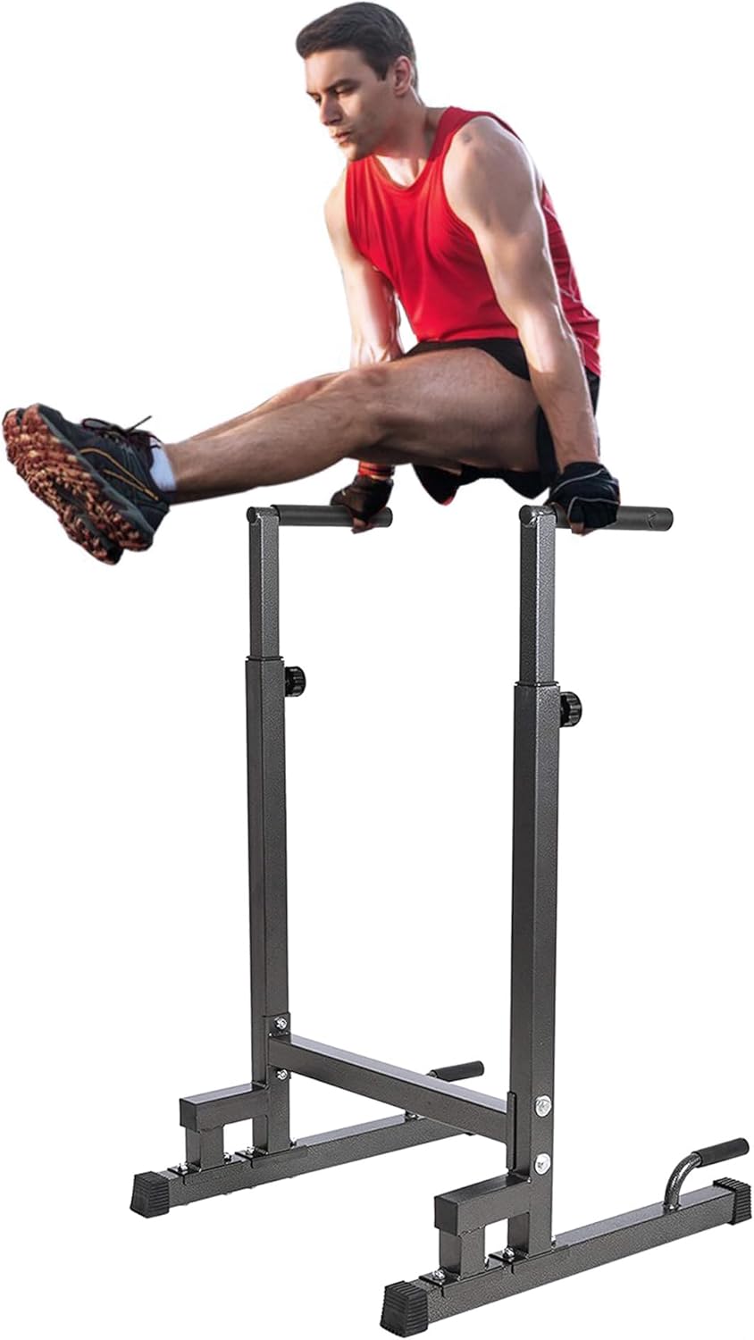 -Torre de poder ajustable resistente Pedestal de inmersión de entrenamiento de fuerza ajustable y resistente para entrenamiento de fuerza