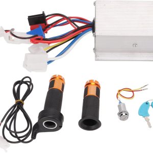 Controlador de velocidad del manillar giratorio del acelerador, 24 V 250 W, controlador de velocidad de motor cepillado, agarre del acelerador, kit Controlador de velocidad del manillar giratorio del acelerador, 24 V 250 W, controlador de velocidad de motor cepillado, agarre del acelerador, kit