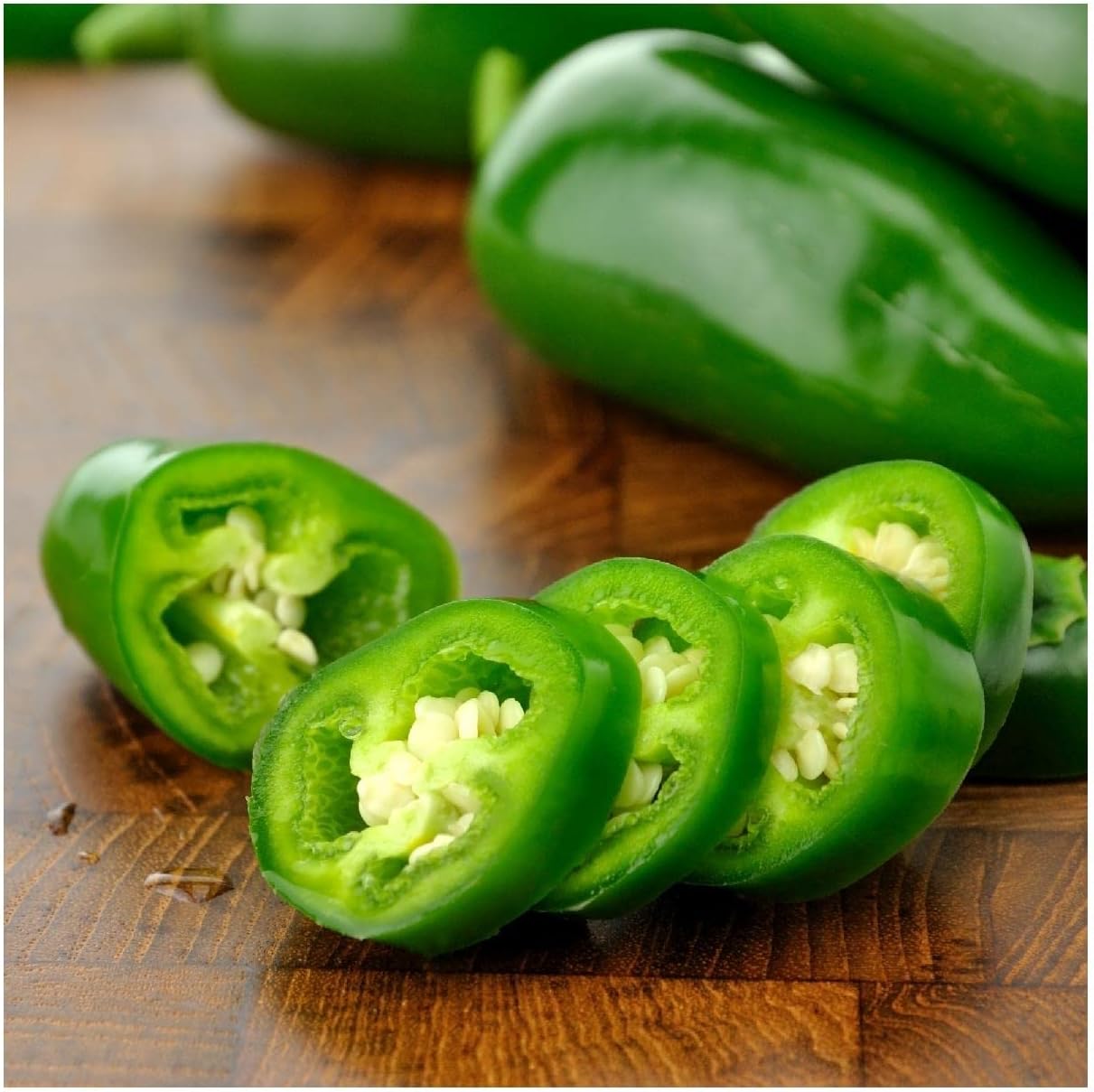 Everwilde Farms – 25 semillas de pimiento picante de jalapeño orgánico – Paquete Gold Vault