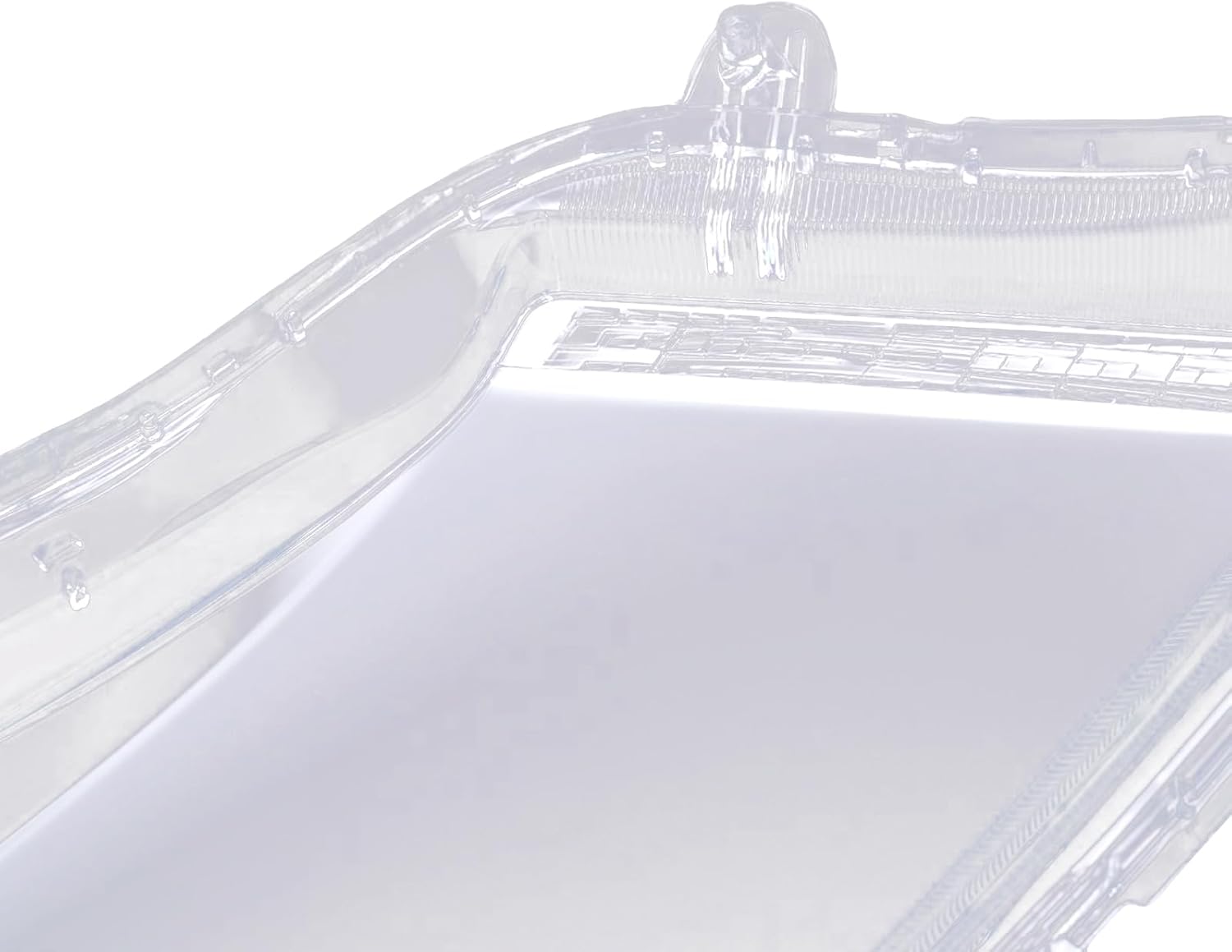 CNCEST Par de fundas de lente de faros delanteros  Reemplazo de pantalla delantera izquierda y derecha para faros delanteros  Compatible con Honda