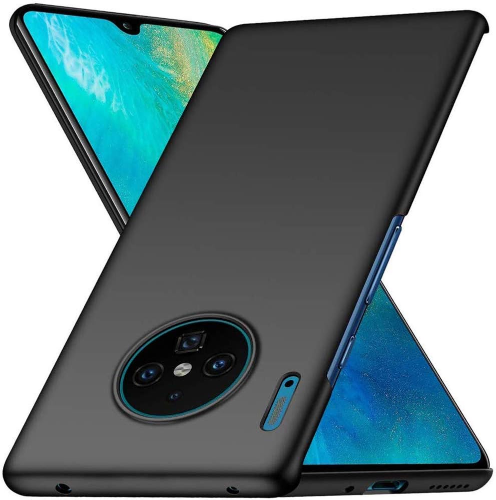 Funda para Huawei Mate 30 Pro, cubierta trasera dura de PC ultrafina esmerilada para smartphone Huawei Mate 30 Pro, color negro